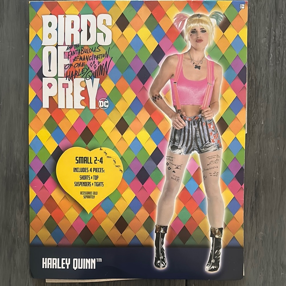 Birds of Prey Costume - Multicolor